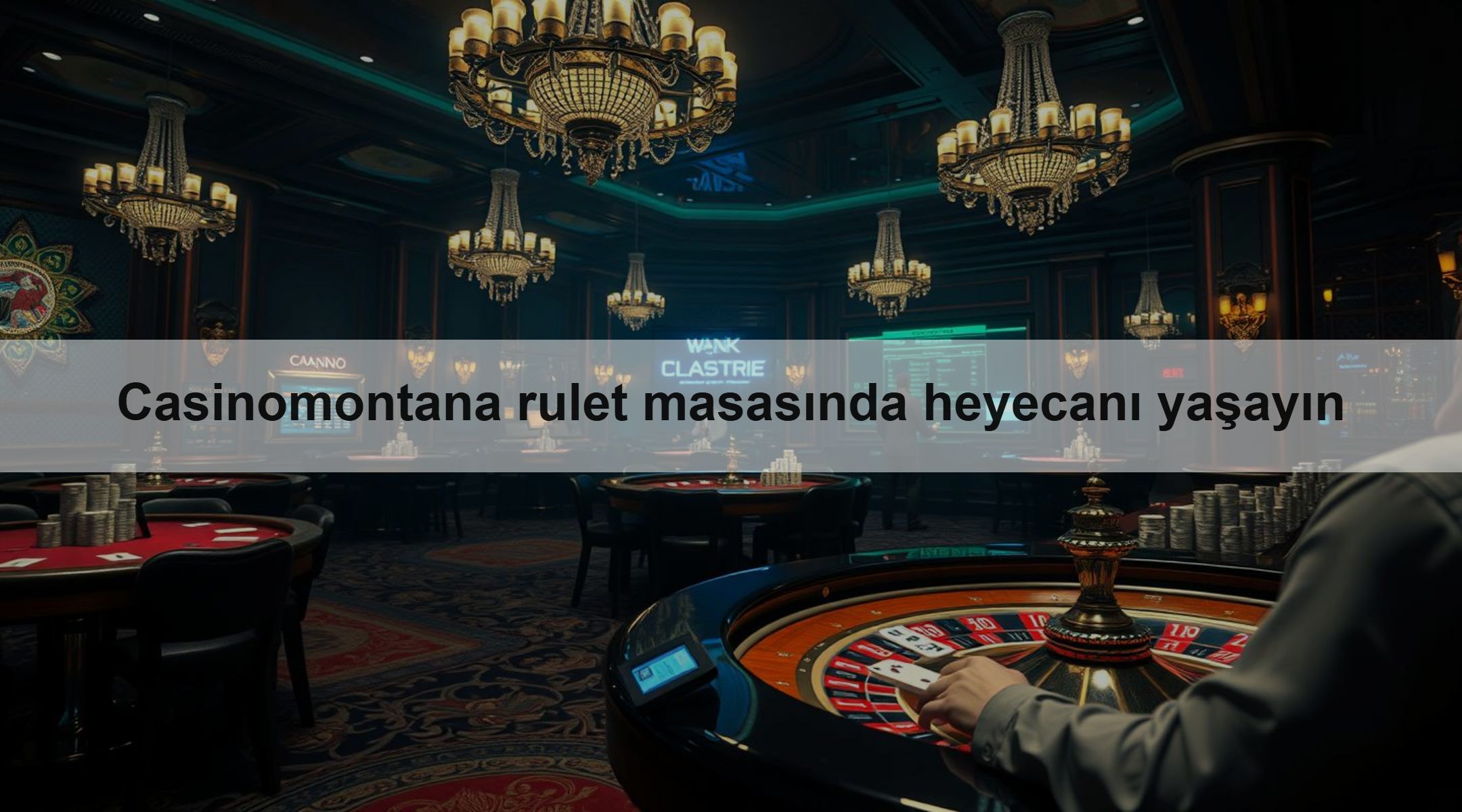 Casinomontana rulet masasında heyecanı yaşayın